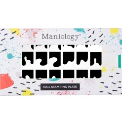 Abstract French (M533) - Nail Stamping Plate
