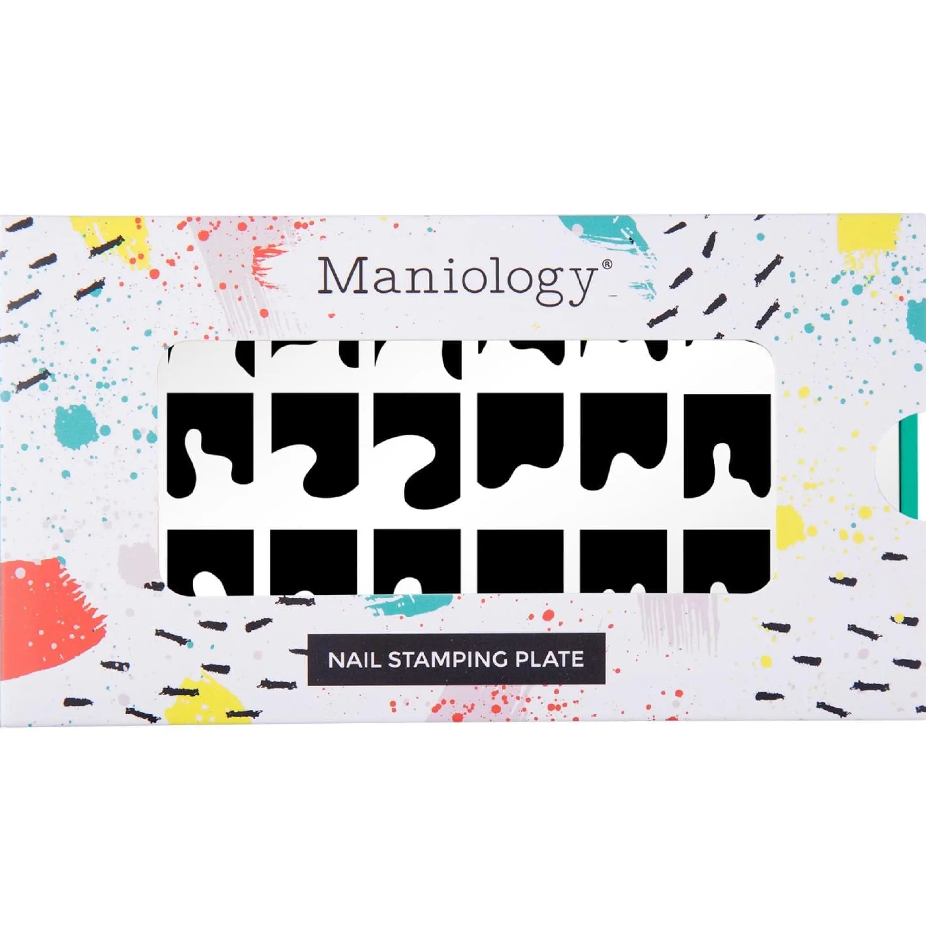 Abstract French (M533) - Nail Stamping Plate
