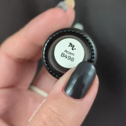 Acorn (B498) - Cream Dark Brown Stamping Polish