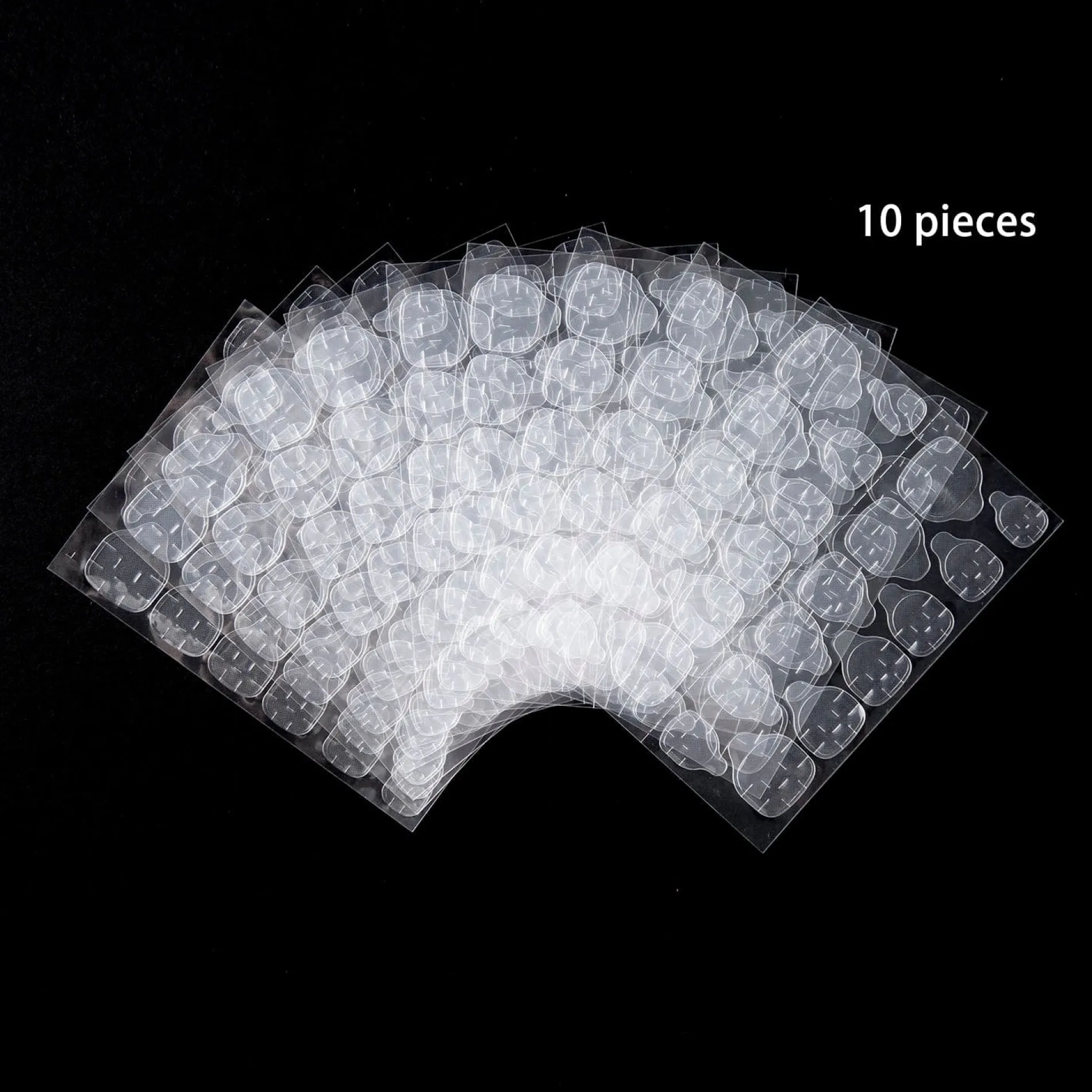Adhesive Tabs For Press On Nails - 10 Sheets