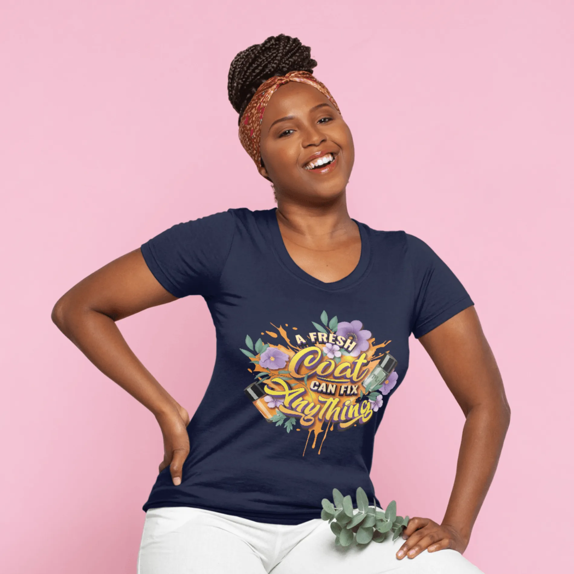 A Fresh Coat Can Fix Anything - Short Sleeve T-shirt