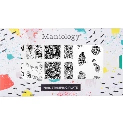 Afternoon Tea (M681) - Nail Stamping Plate