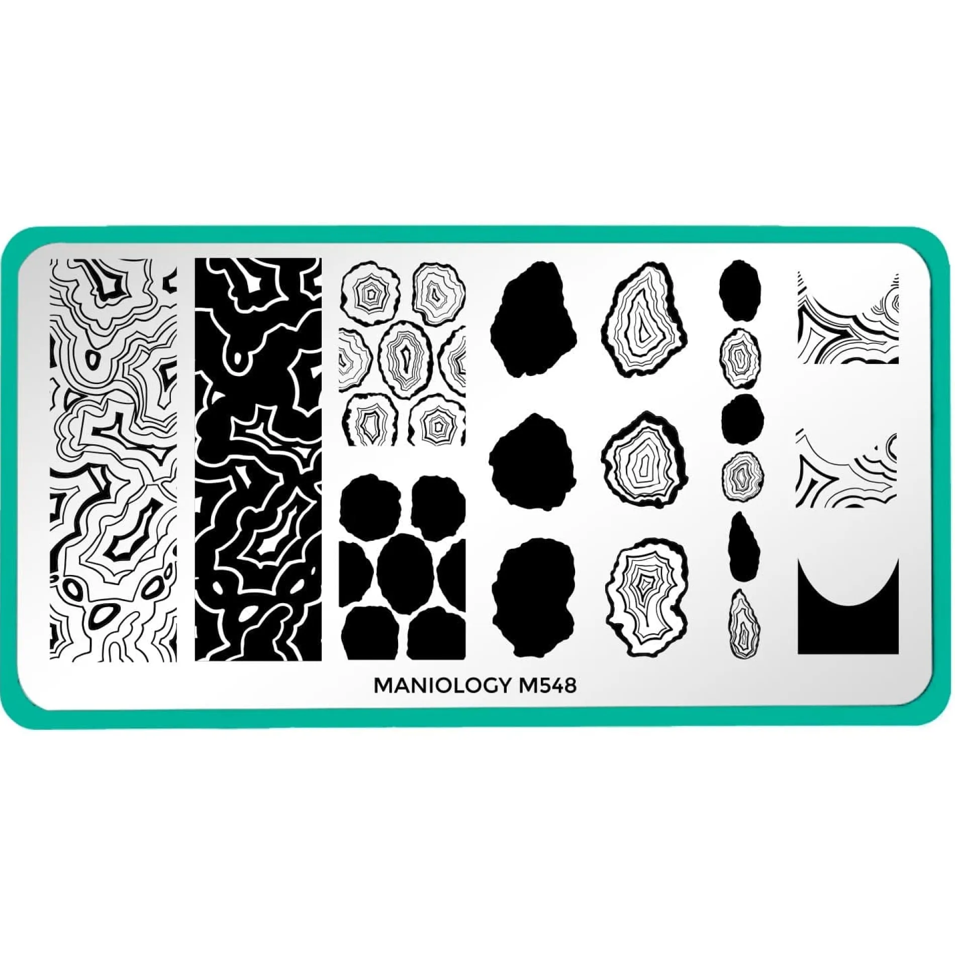 Agate (M548) - Nail Stamping Plate