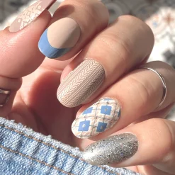 All About Argyle (m268) - Nail Stamping Plate