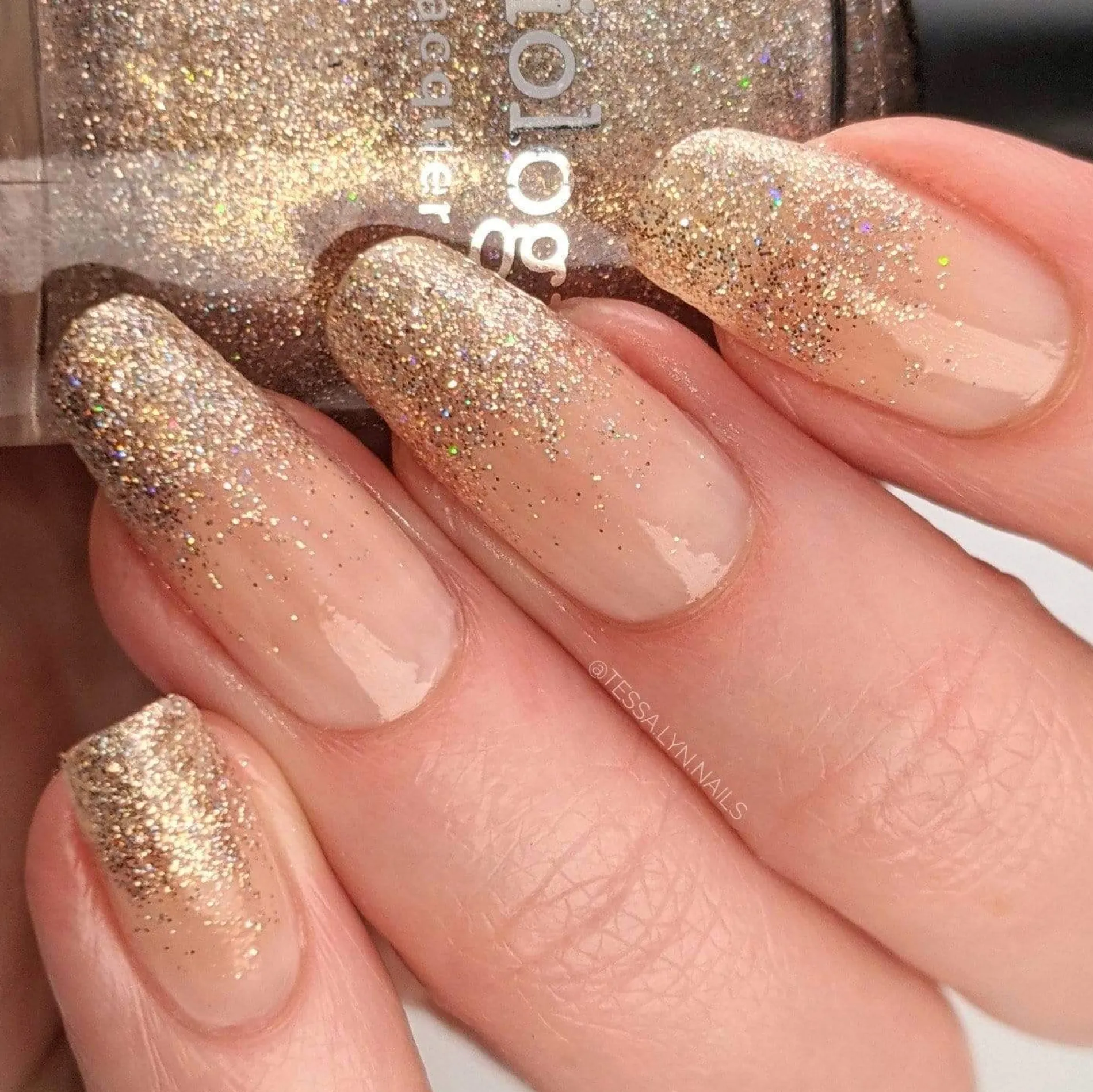 All That Glitters: 3-Piece Glitter Nail Polish Set