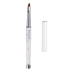 Angled Precision Brush #105- Premium Nail Art Manicure Clean Up Brush Line