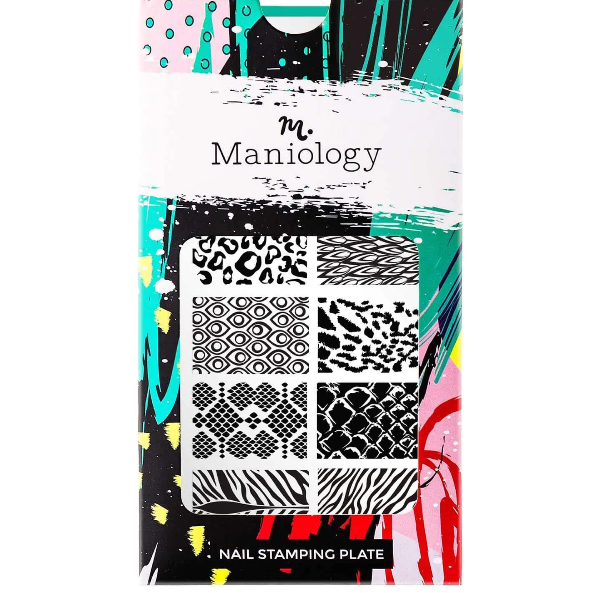 Animal Instinct (m089) - Nail Stamping Plate