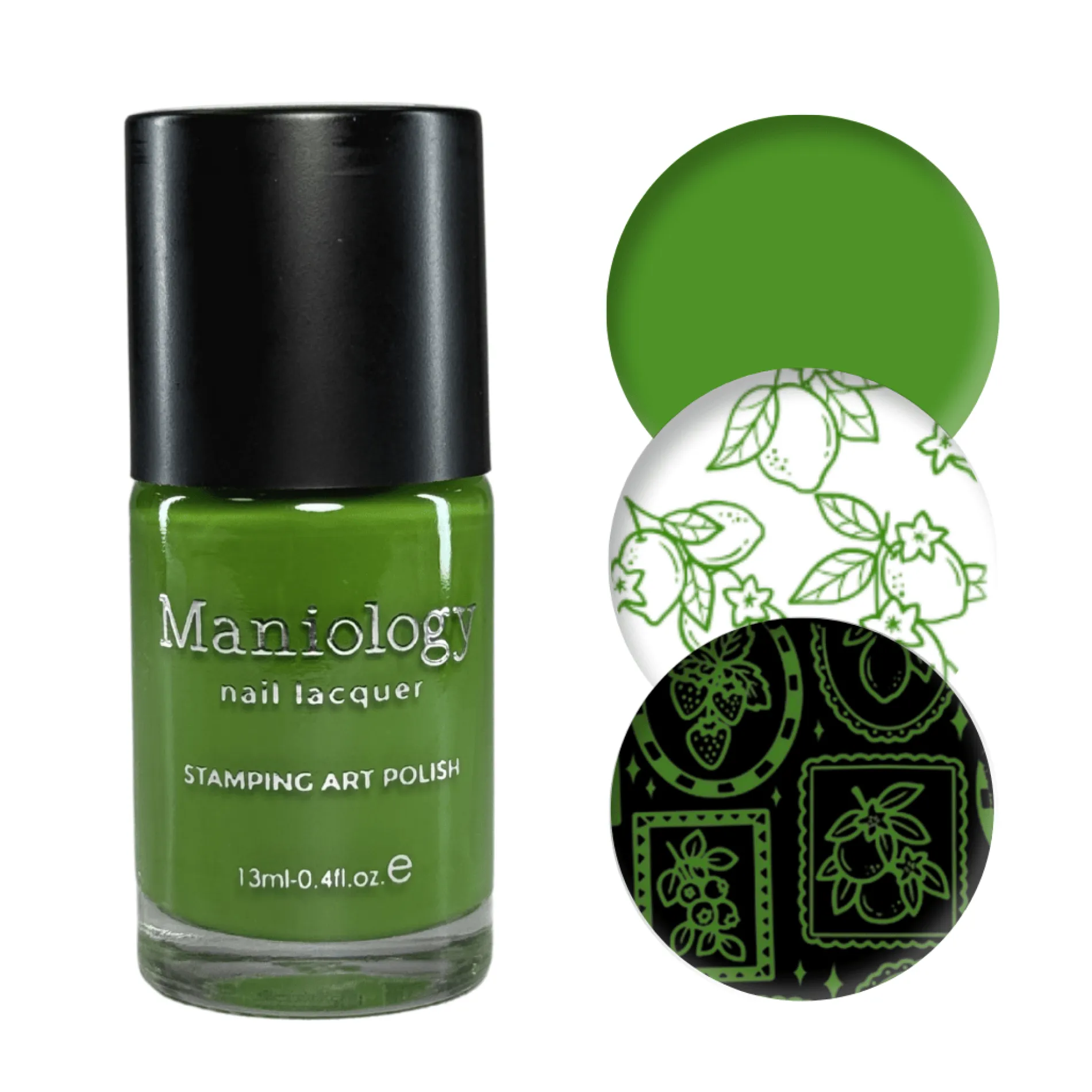 Apple Crisp (B549) - Cream Green Stamping Polish
