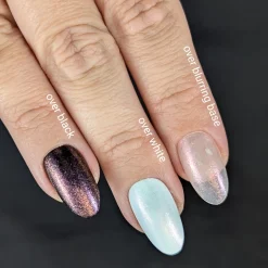 Arctic Dreams: Blushing Snow (P173) - Pink Clear Iridescent Glitter Topper Nail Polish