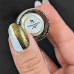Arctic Dreams: 3-Piece Clear Iridescent Glitter Topper Nail Polish Set