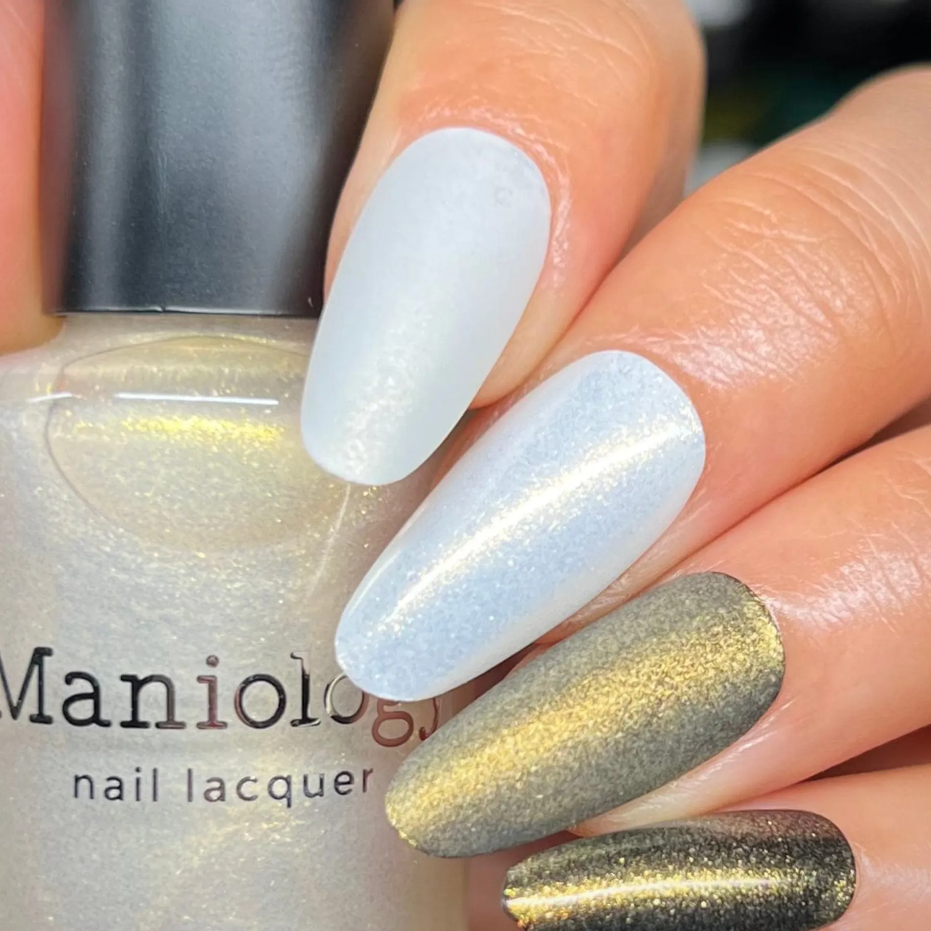 Arctic Dreams: 3-Piece Clear Iridescent Glitter Topper Nail Polish Set