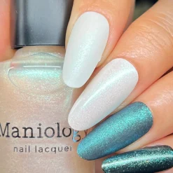 Arctic Dreams: 3-Piece Clear Iridescent Glitter Topper Nail Polish Set
