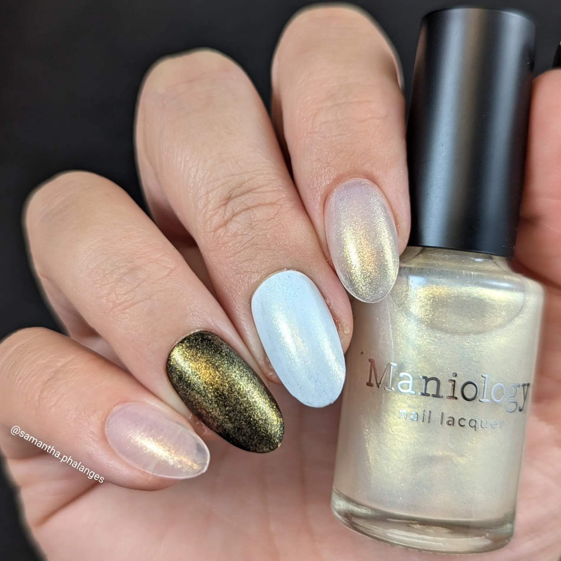 Arctic Dreams: 3-Piece Clear Iridescent Glitter Topper Nail Polish Set