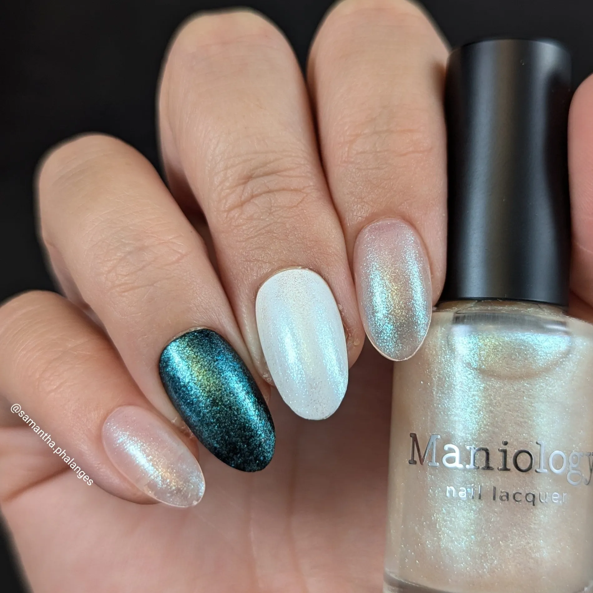 Arctic Dreams: 3-Piece Clear Iridescent Glitter Topper Nail Polish Set