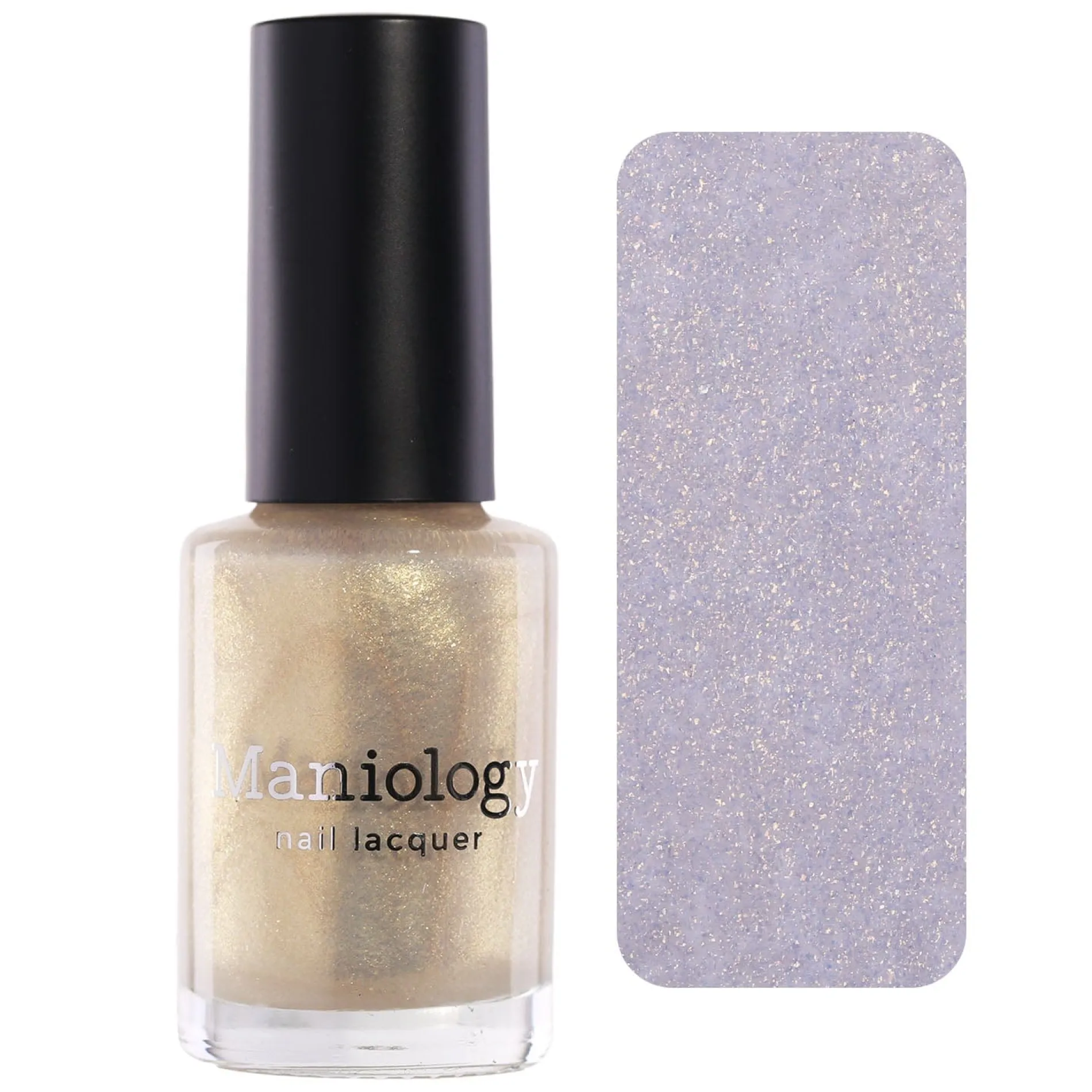 Arctic Dreams: Winter's Light (P171) - Gold Clear Iridescent Glitter Topper Nail Polish