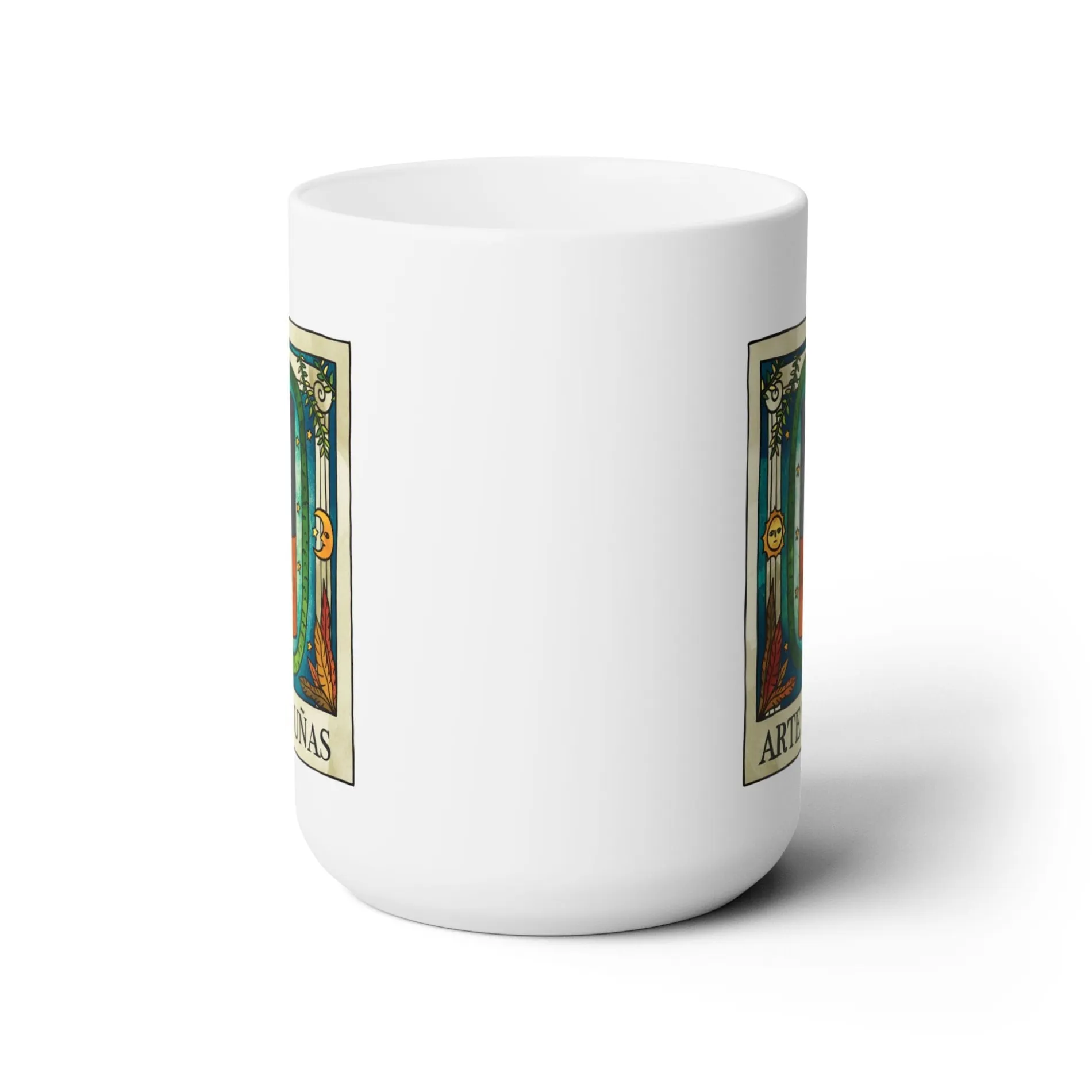 Arte de Uñas - Ceramic Coffee Mug 15oz