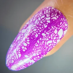 Autumn Bounty: Eggplant (B492) - Purple Metallic Stamping Polish