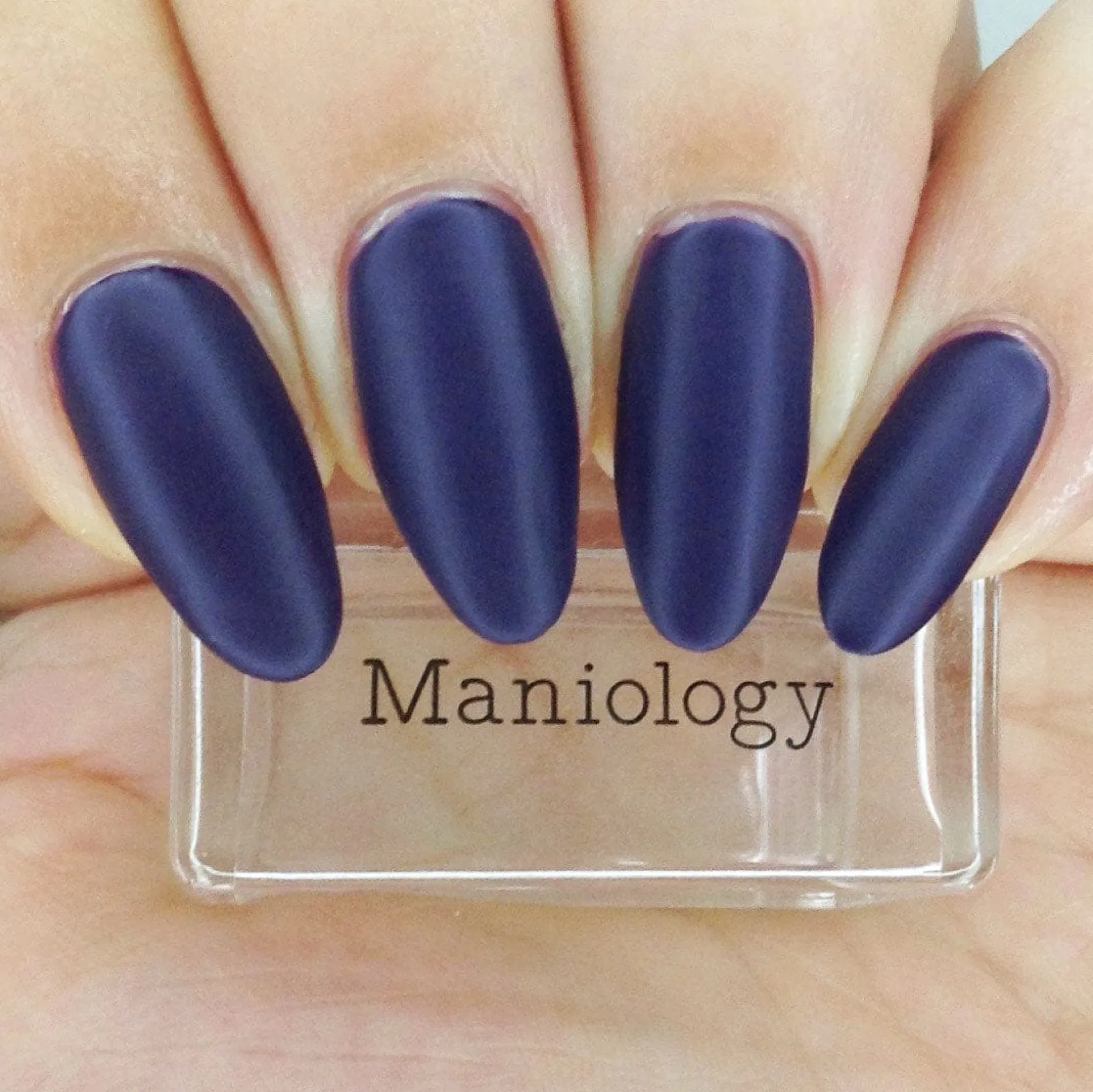 Baroque (B421) - Cream Purple Stamping Polish
