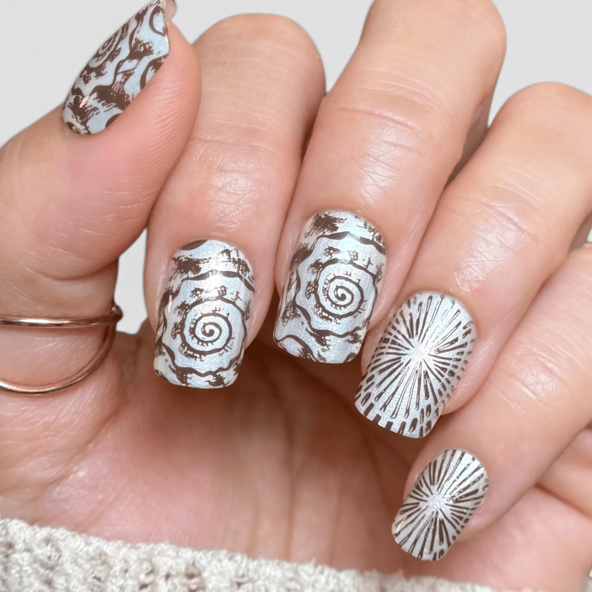 Beachcomber: Nail Stamping Starter Kit