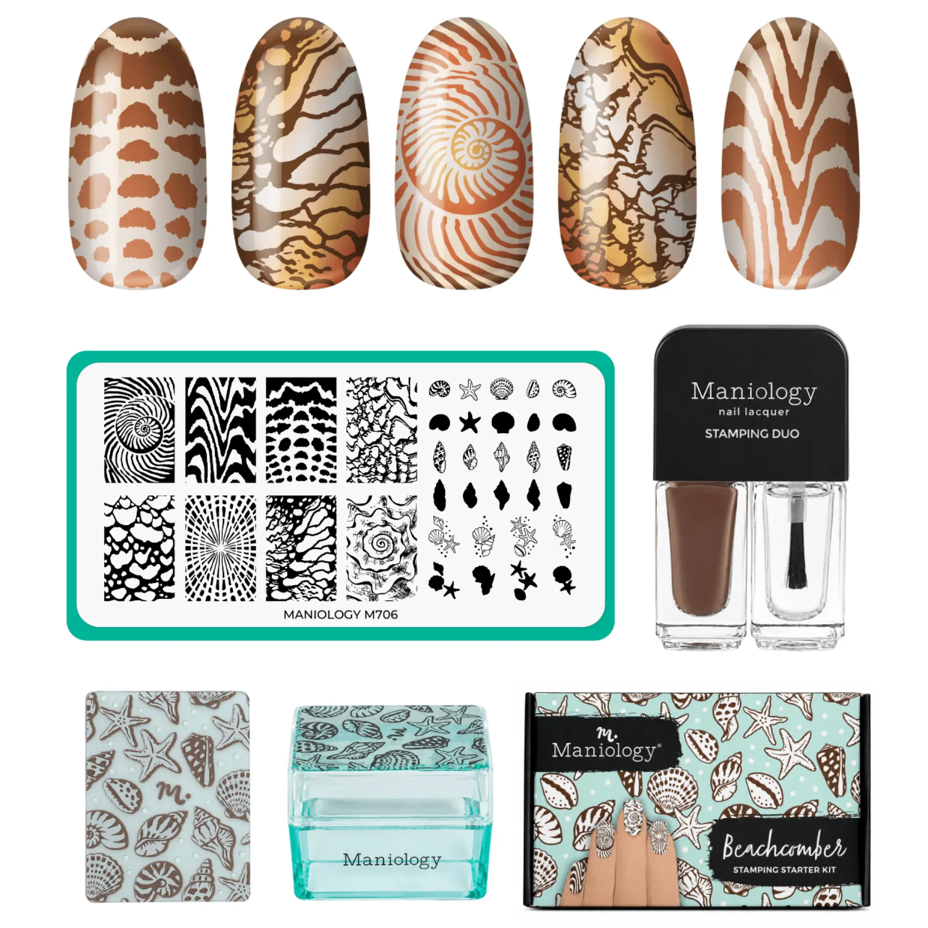 Beachcomber: Nail Stamping Starter Kit