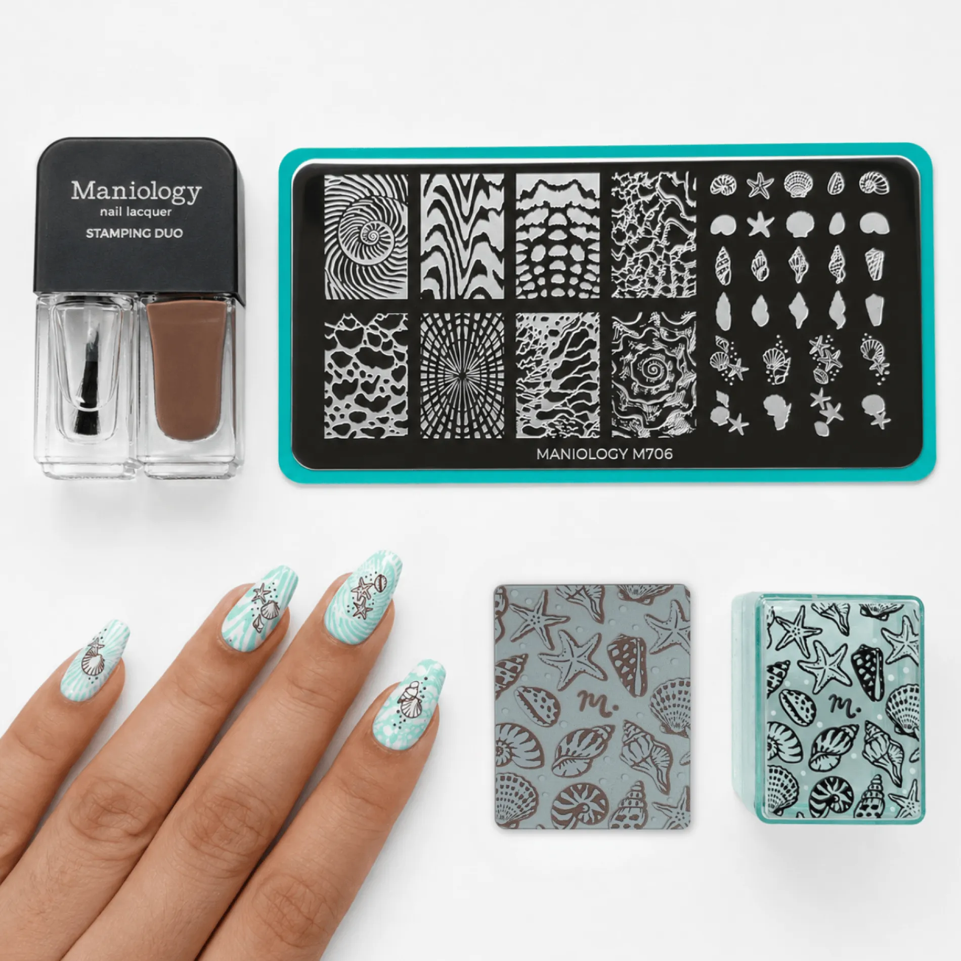 Beachcomber: Nail Stamping Starter Kit