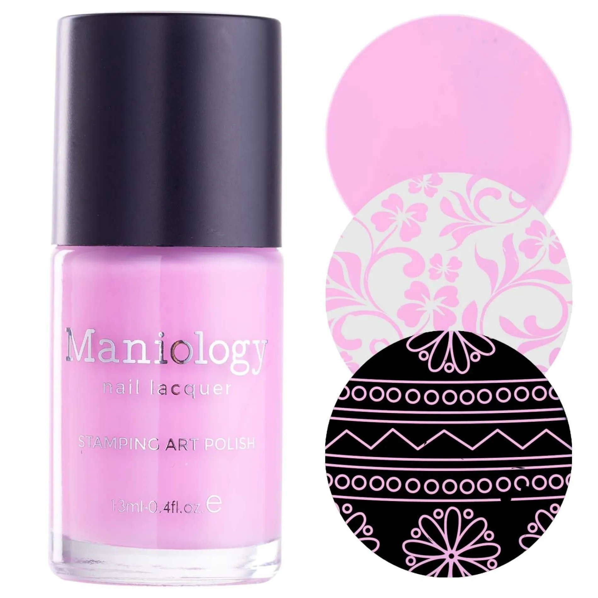 Beginnings: 3-Piece Cream Stamping Polish Set