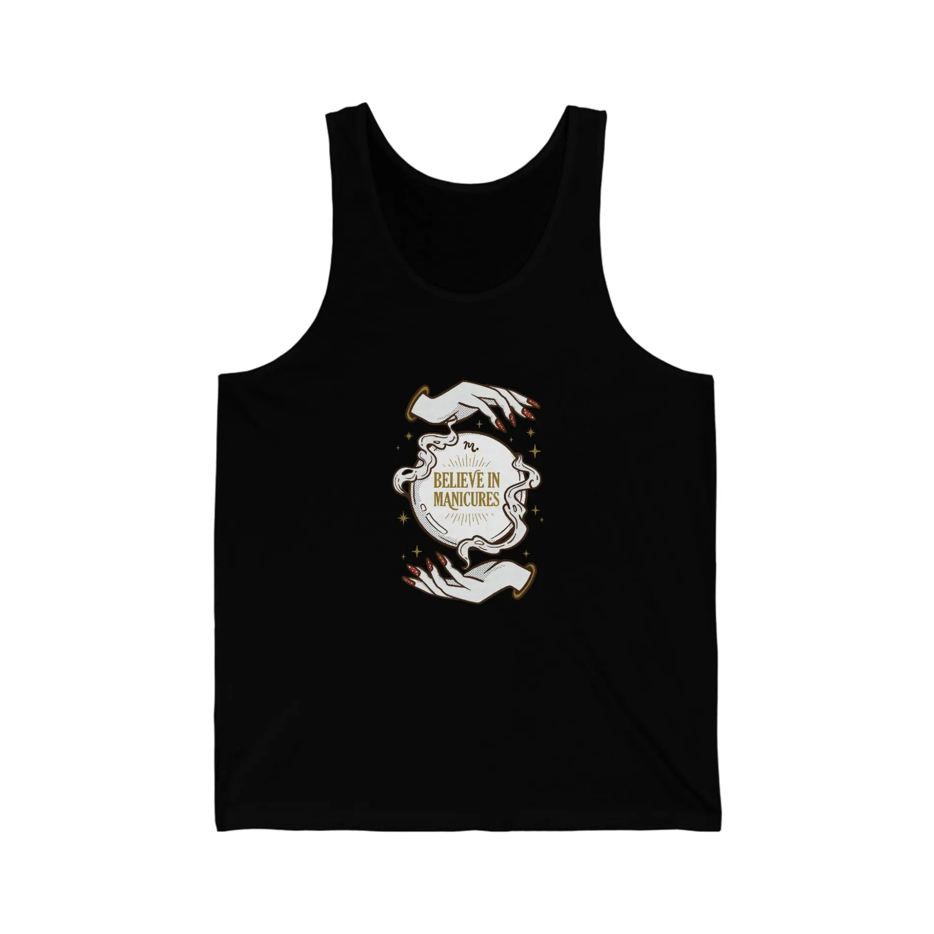 Believe In Manicures - Jersey Tank Top
