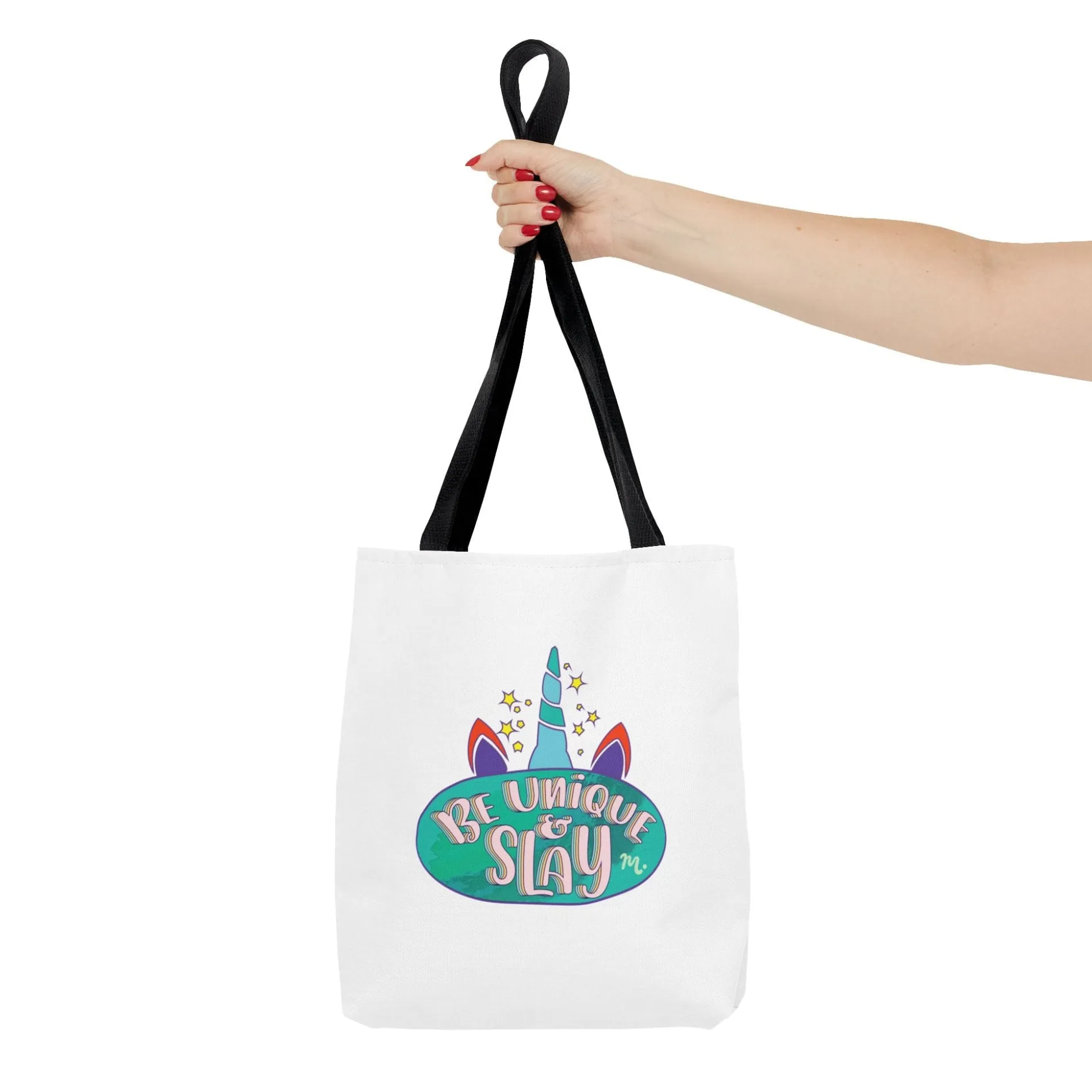 Be Unique and Slay - The Nail Artist Tote Bag