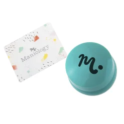 Big Gummy Stamper - XL Round Opaque Yellow/Teal Nail Stamper