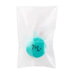 Big Gummy Stamper - XL Round Opaque Yellow/Teal Nail Stamper