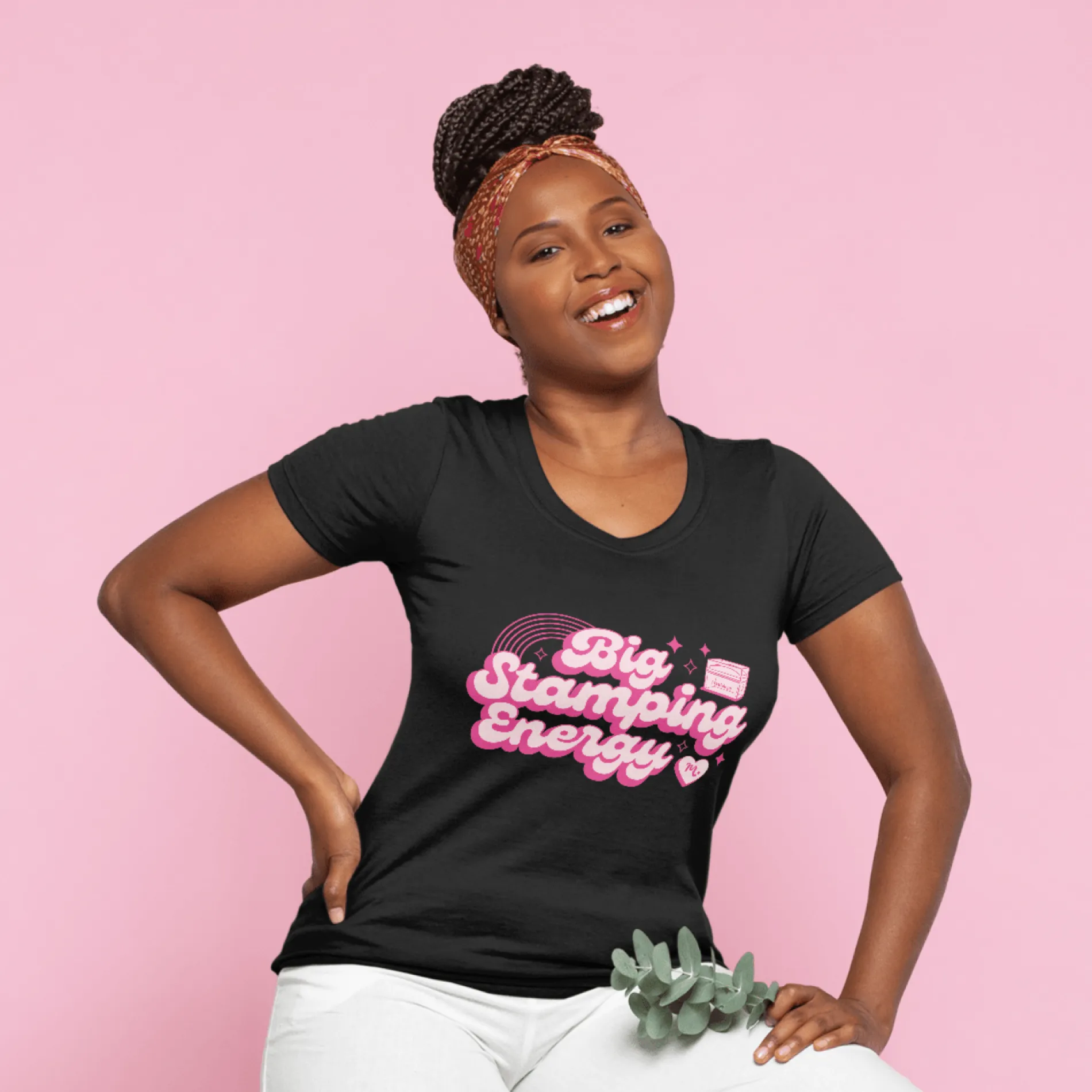 Big Stamping Energy - Short Sleeve T-shirt