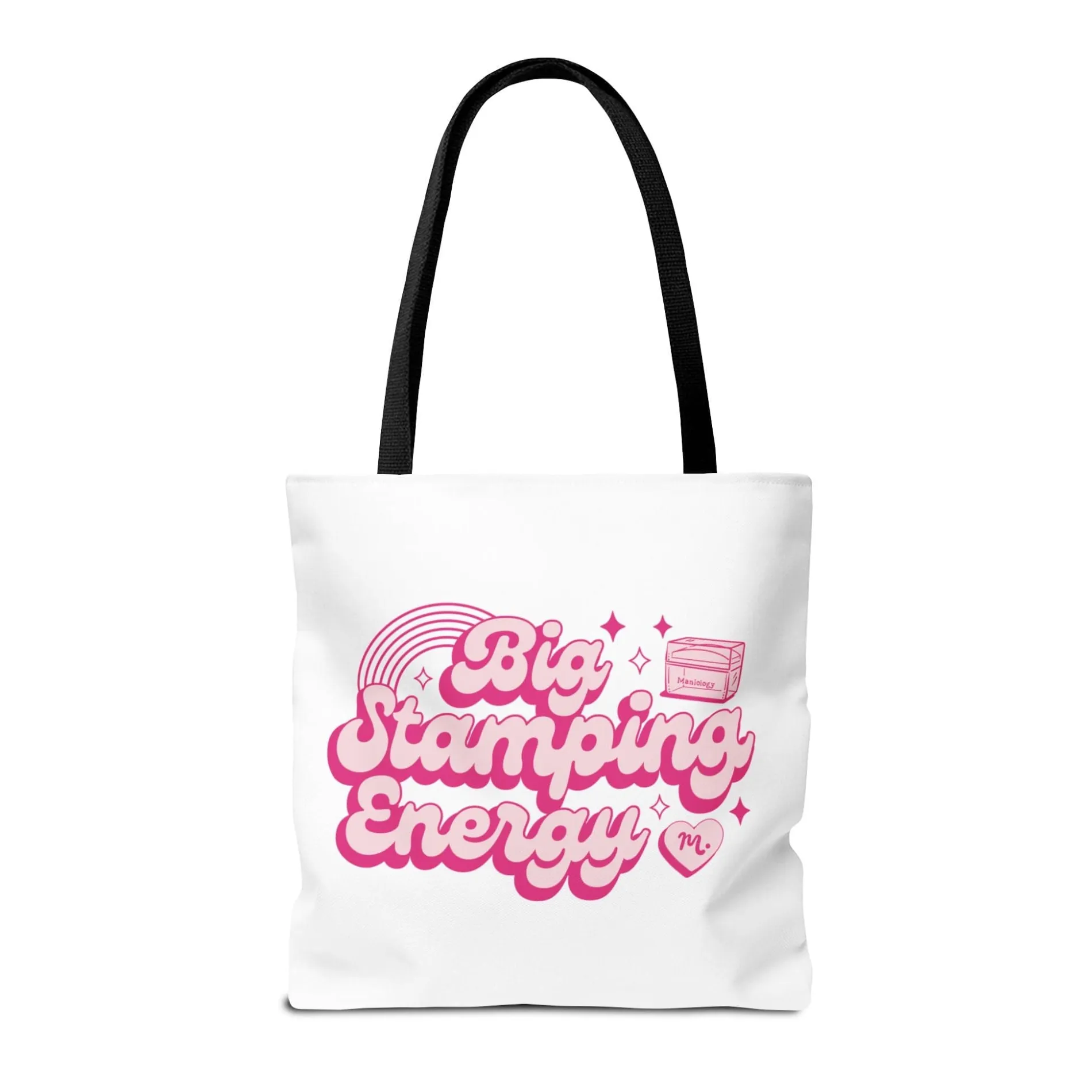 Big Stamping Energy Tote Bag