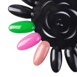 Black Polish Swatch Wheels - Set of 10