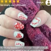 Bleeding Hearts (m272) - Nail Stamping Plate