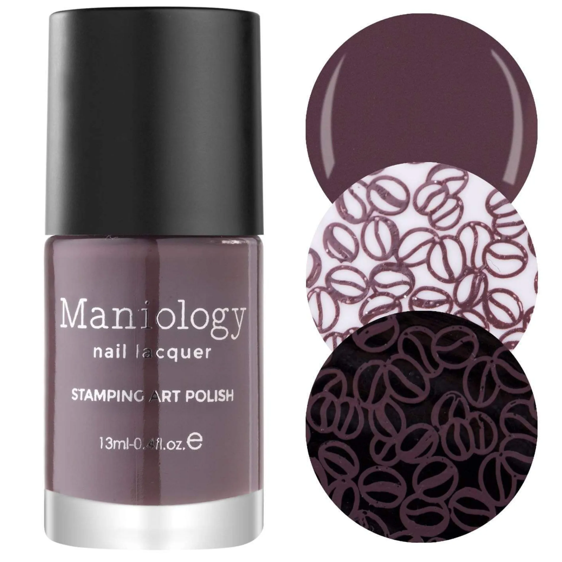 Boba (B330) - Deep Brown Stamping Polish