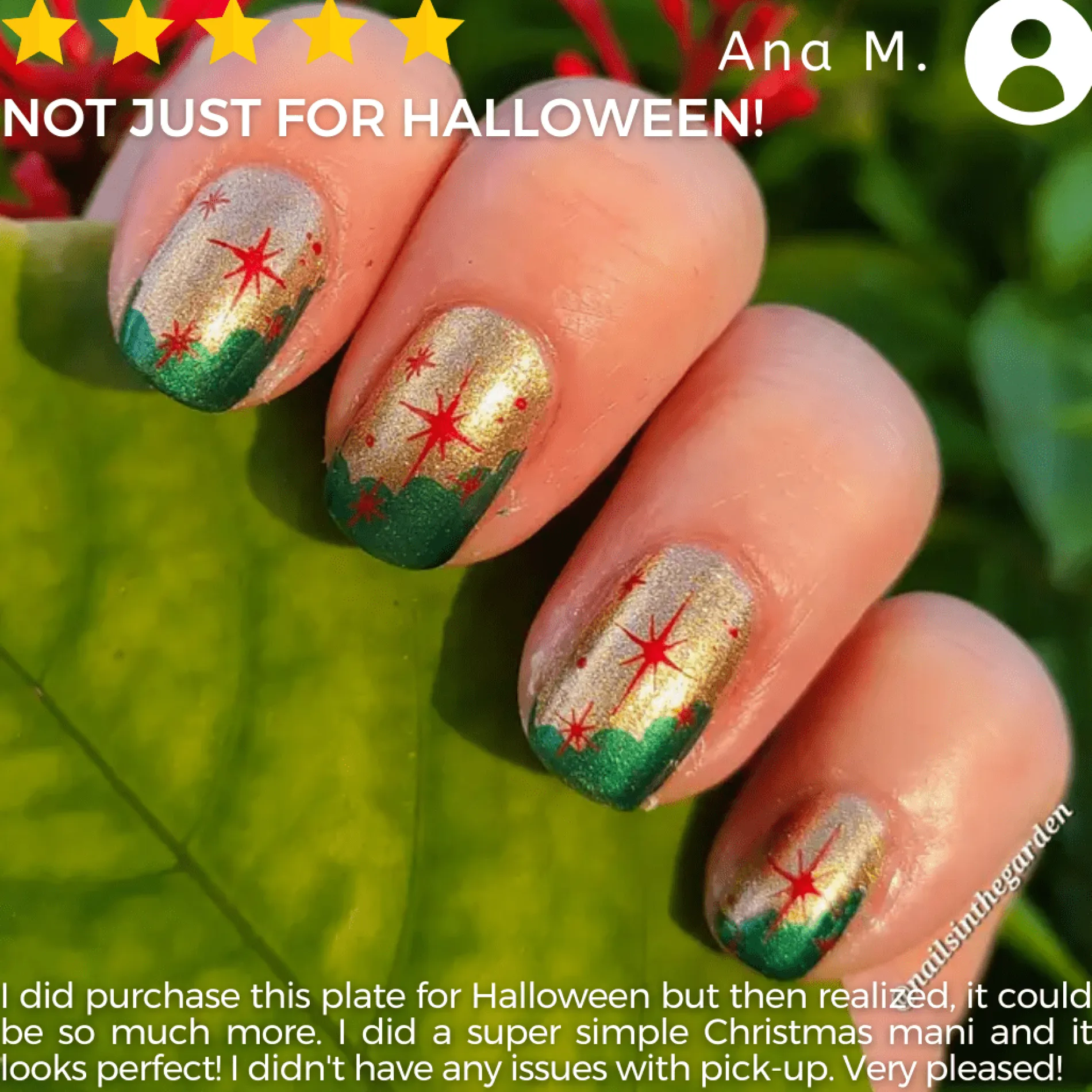 Boo-gie French (M304) - Nail Stamping Plate