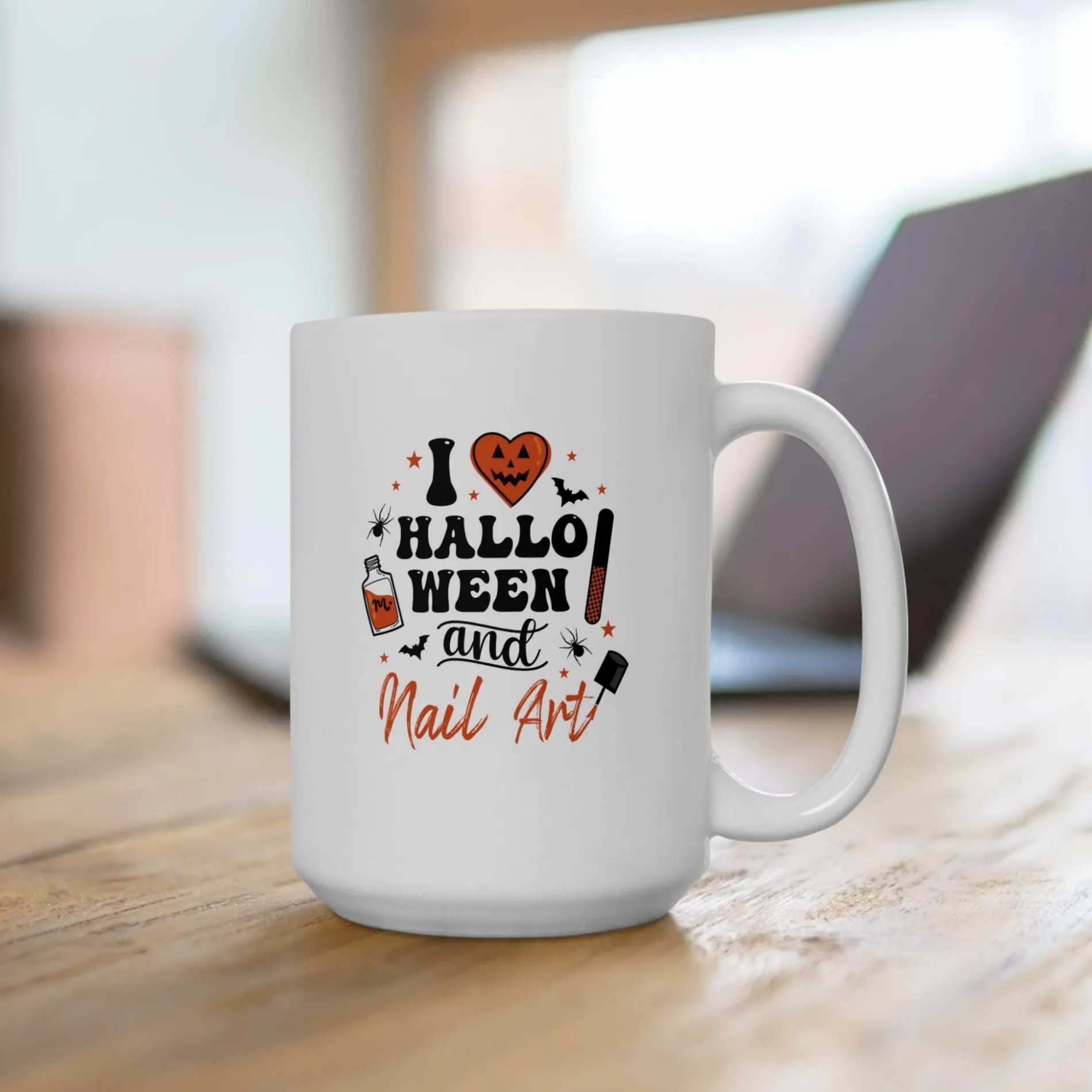 Boo Lover Ceramic Coffee Mug 15oz