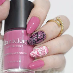 Bubblegum Pop: Sugar Rush (B556) - Muted Bubblegum Pink Cream Stamping Polish