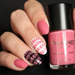 Bubblegum Pop: Sugar Rush (B556) - Muted Bubblegum Pink Cream Stamping Polish