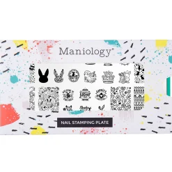 Bunny Bliss (M562) - Nail Stamping Plate
