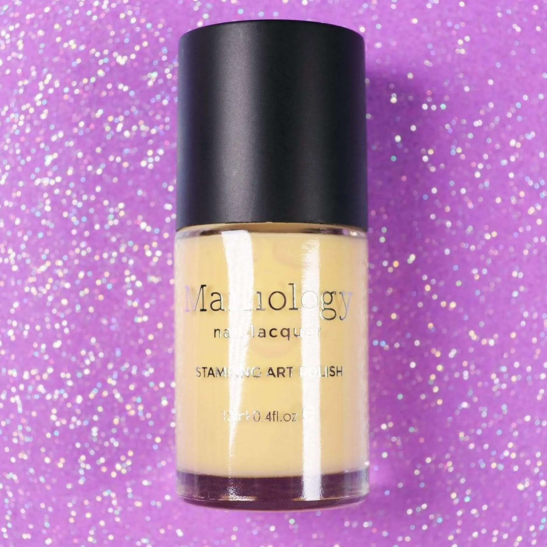 Buttercup (B341) - Creamy Yellow Stamping Polish