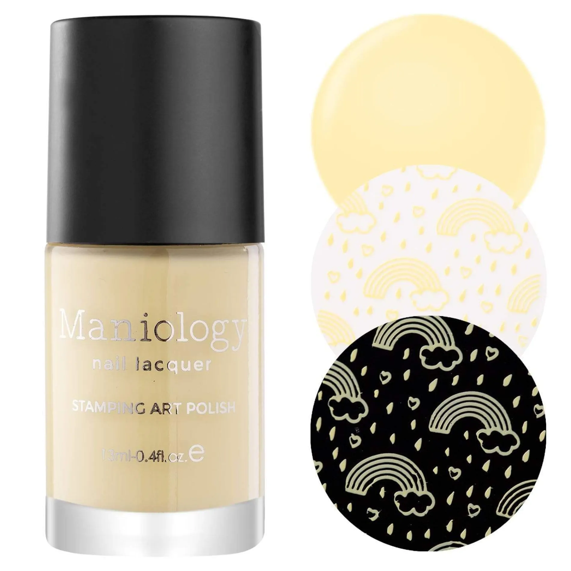 Buttercup (B341) - Creamy Yellow Stamping Polish