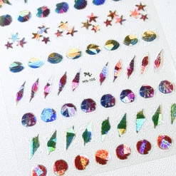By the Seashore (MS-105) - Nail Art Sticker