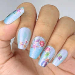 By the Seashore (MS-105) - Nail Art Sticker