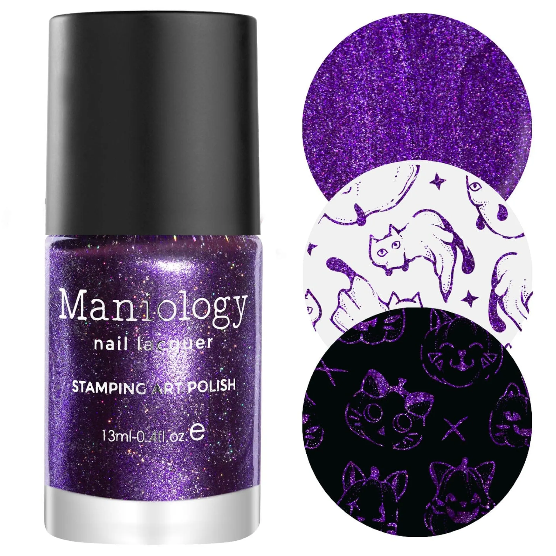 Casting Spells: 3-Piece Holo-Sanded Stamping Polish Set