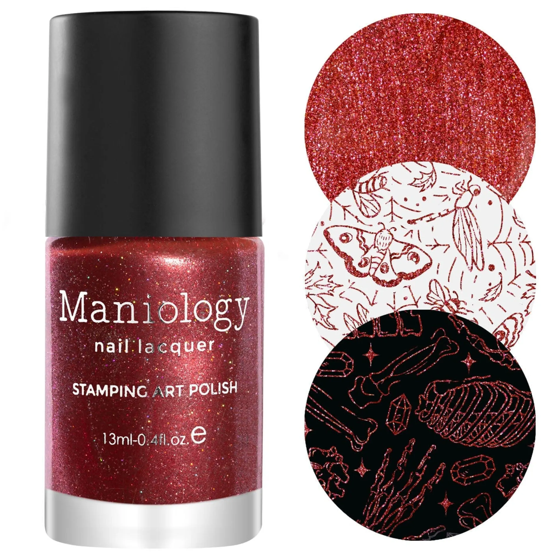 Casting Spells: 3-Piece Holo-Sanded Stamping Polish Set