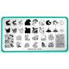 Catching Waves (M526) - Nail Stamping Plate