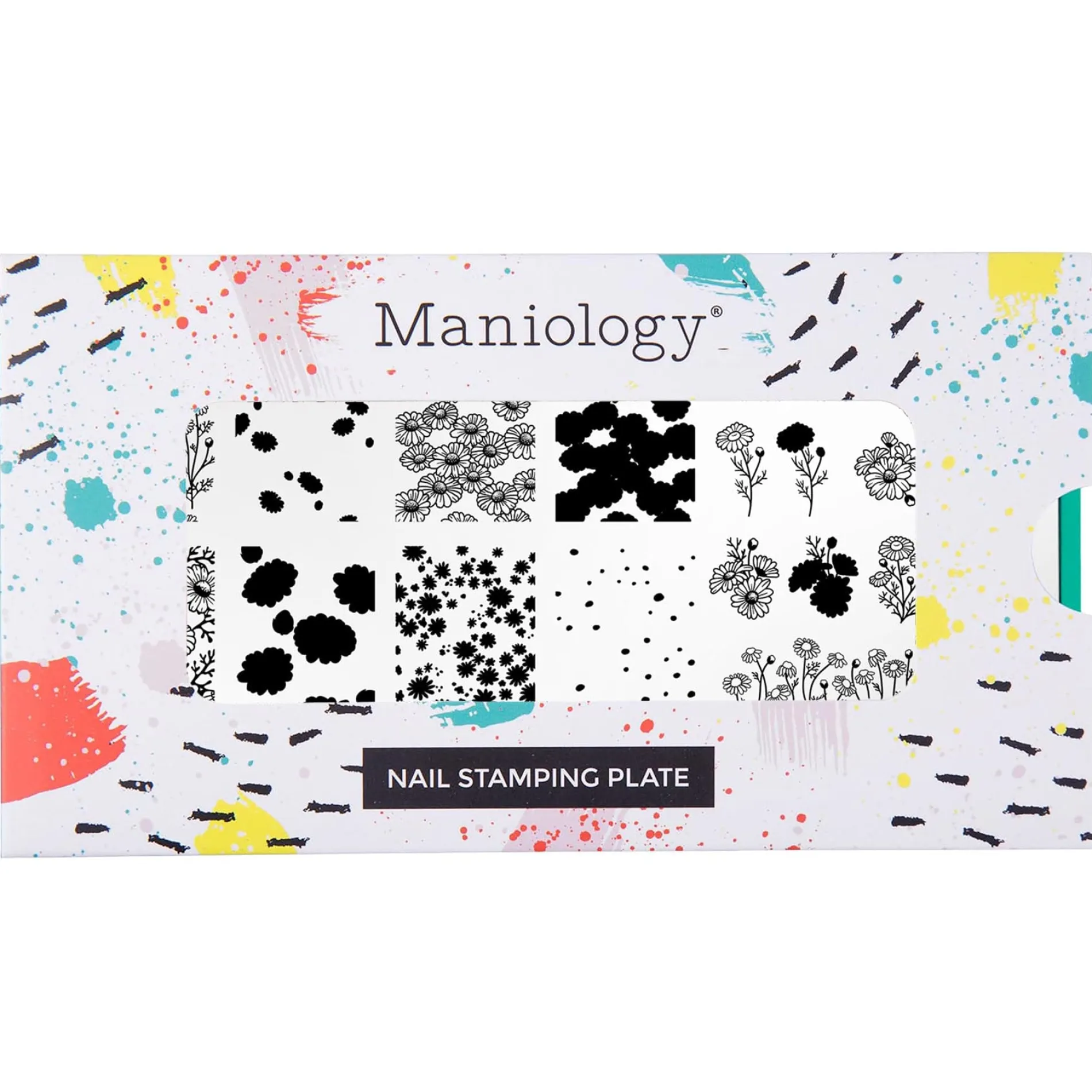 Chamomile Melody (M683) - Nail Stamping Plate