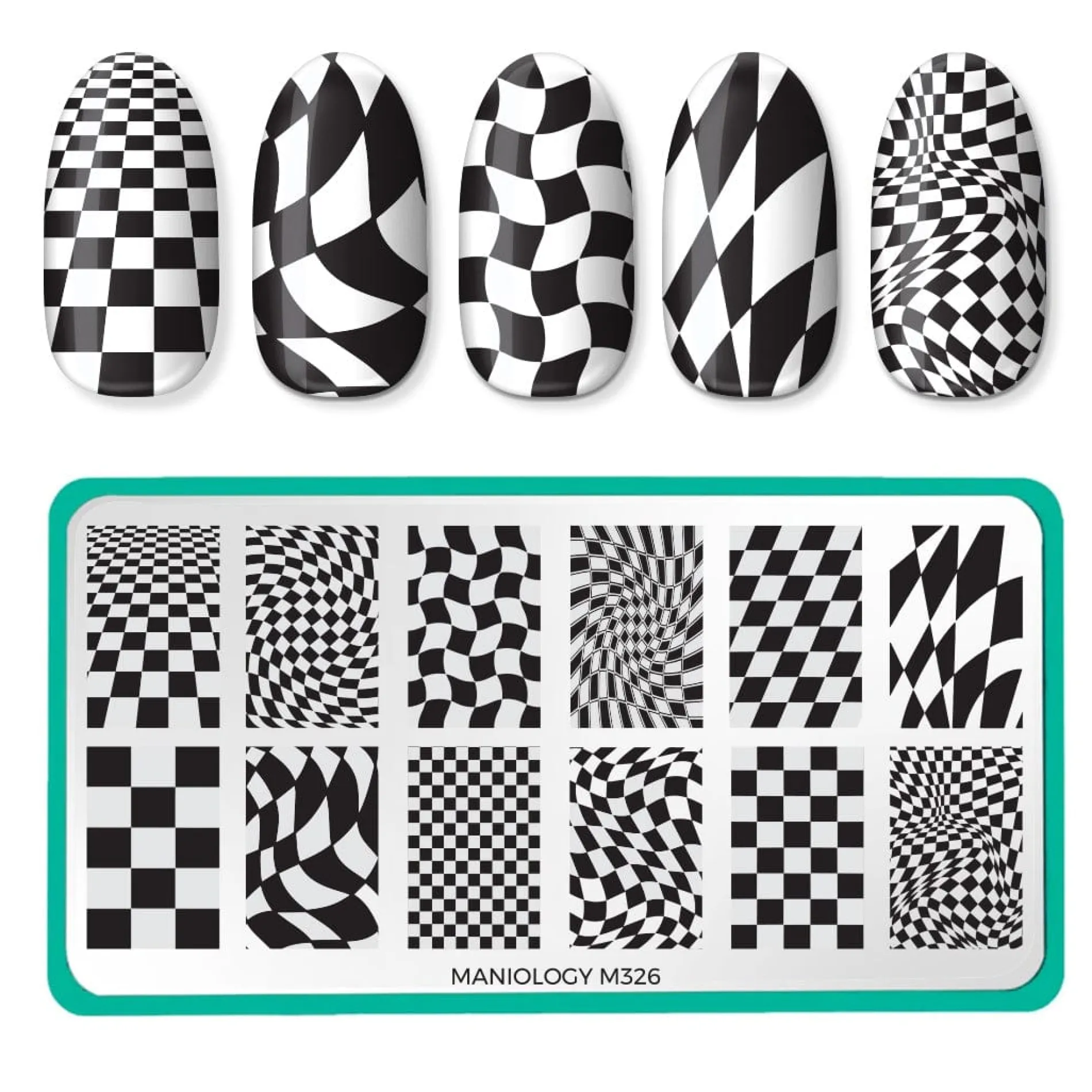 Checkmate (M326) - Nail Stamping Plate