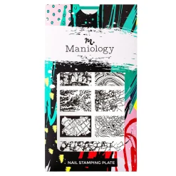Chic Peek: Heart of Stone (BM-XL476) - Nail Stamping Plate